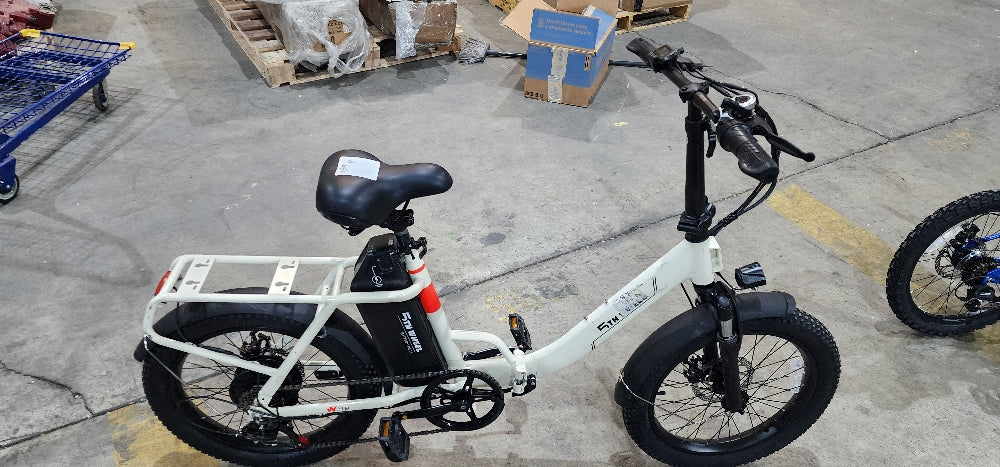 5TH W11B-W 20" Fat Tire E-Bike, 500W, 7spd
