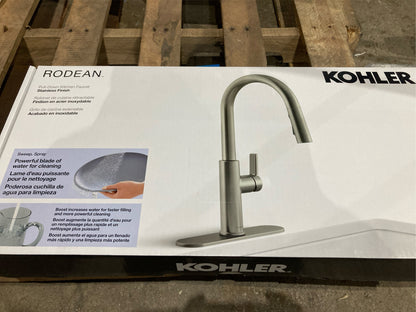 Kohler Rodean Kitchen Sink Faucet Stainless steel