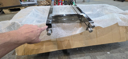 3-Compartment Stainless Steel Sink, 51"