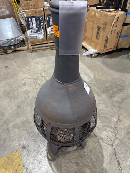 Hampton Bay 55.5 in. Outdoor Chimenea