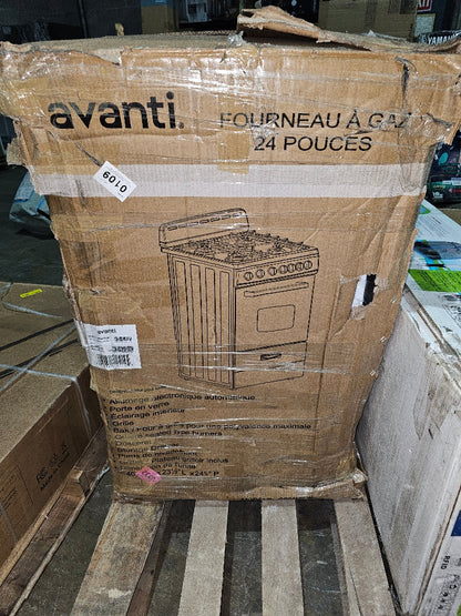 NEW Avanti 24-in 4 Burners 2.6-cu ft Freestanding Gas Range (White)