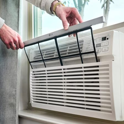 LG 8,000 BTU Window AC 350 Sq Ft, White