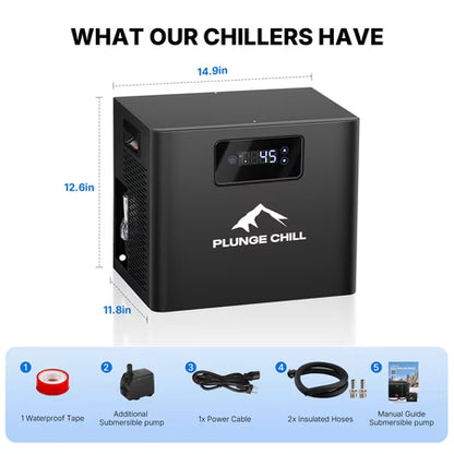 Plunge Chill Cold Plunge Chiller for Ice Bath
