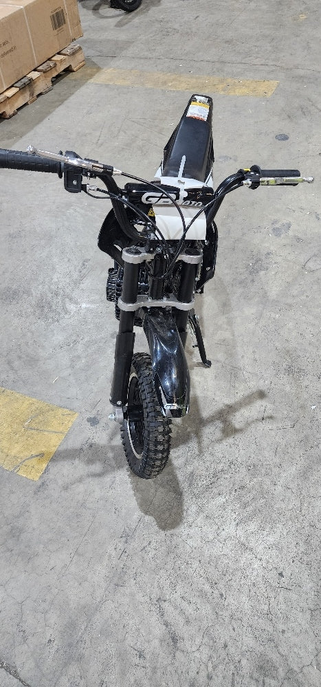 Kids 50CC Gas Dirt Bike, 165lb, 20mph, 8+
