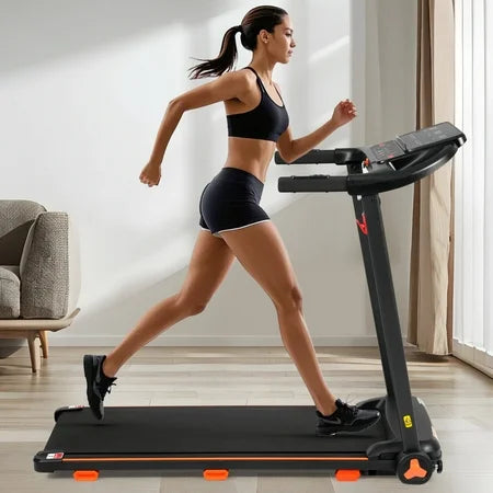 EUROCO 300 LBS Portable Folding Treadmill