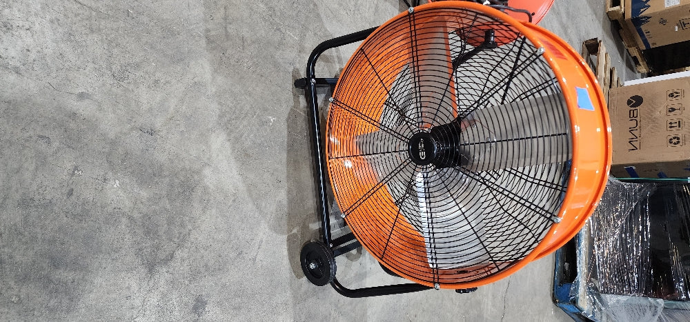 24 in. 2-Speed Heavy Duty Tilt Drum Fan