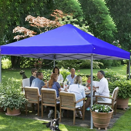GVDV 10x10 ft Easy Pop up Canopy Tent