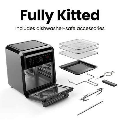 Chefman 12 qt Air Fryer, Black - Auto Shutoff