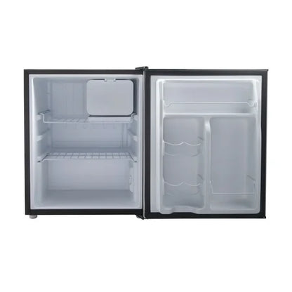 Galanz 2.7 Cu Ft One Door Mini Fridge, Stainless Steel Look, Estar