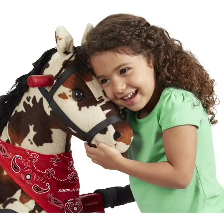 Radio Flyer Freckles Plush Riding Horse for Kids