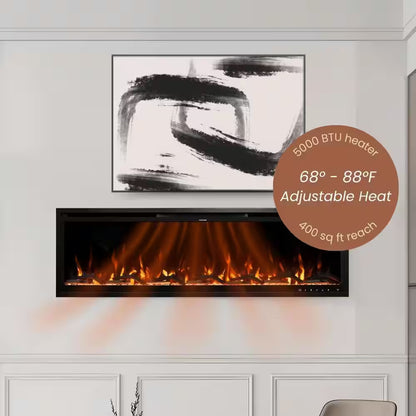 Aerus Slim 60 Wall Fireplace Heater, 5000 BTU