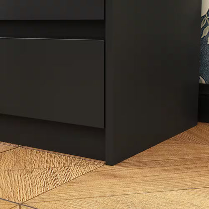 Black 12-Drawer Dresser, 63W x 32H