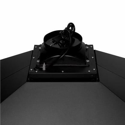 30 in. Black Range Hood w/ Touch Control