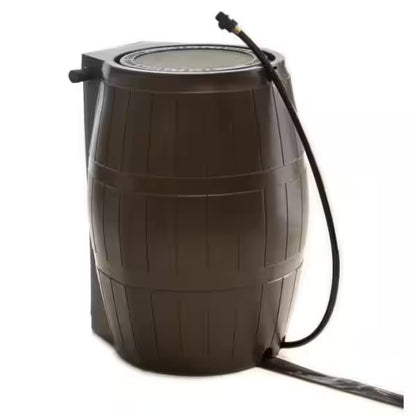Rain Catcher 50 Gal. Brown RC 4000 Rain Barrel