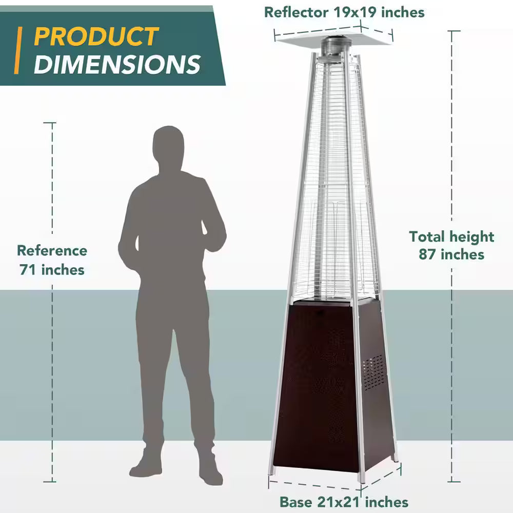 42,000 BTU Propane Patio Heater