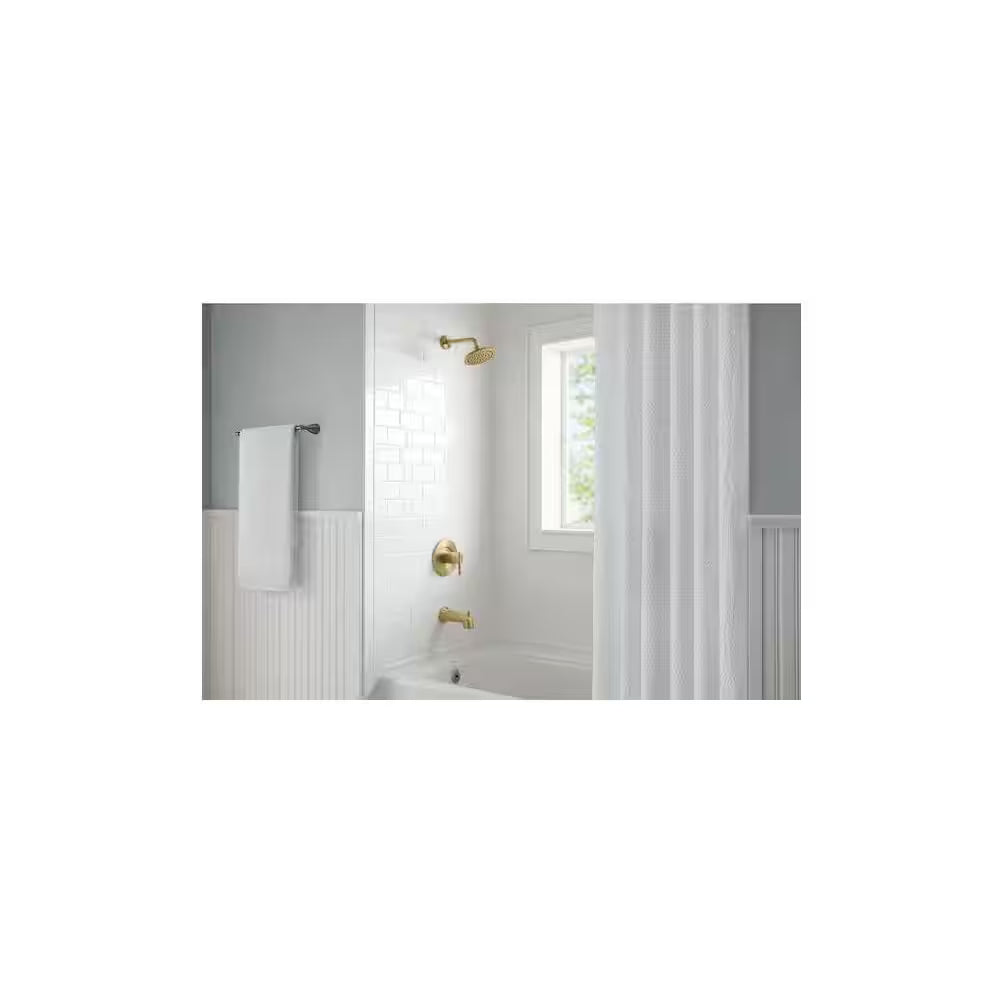 Dorind Brushed Gold 1-Handle 1-Spray Bath Faucet