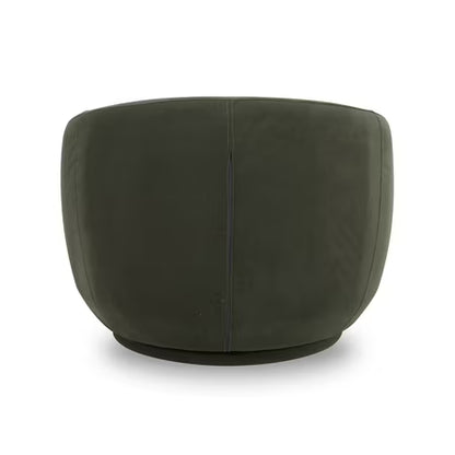 BHG Mira Olive Green Swivel Chair