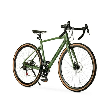 Ozark Trail 700C Gravel Bike, Large, Green