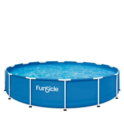 Funsicle 14ft Above Ground Pool with Pump