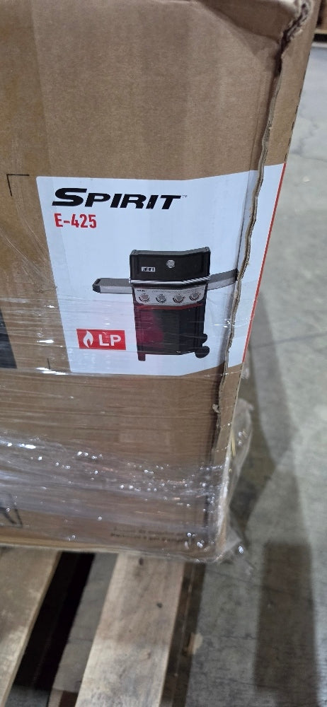 Weber Spirit E-425 4-Burner LP Grill Black