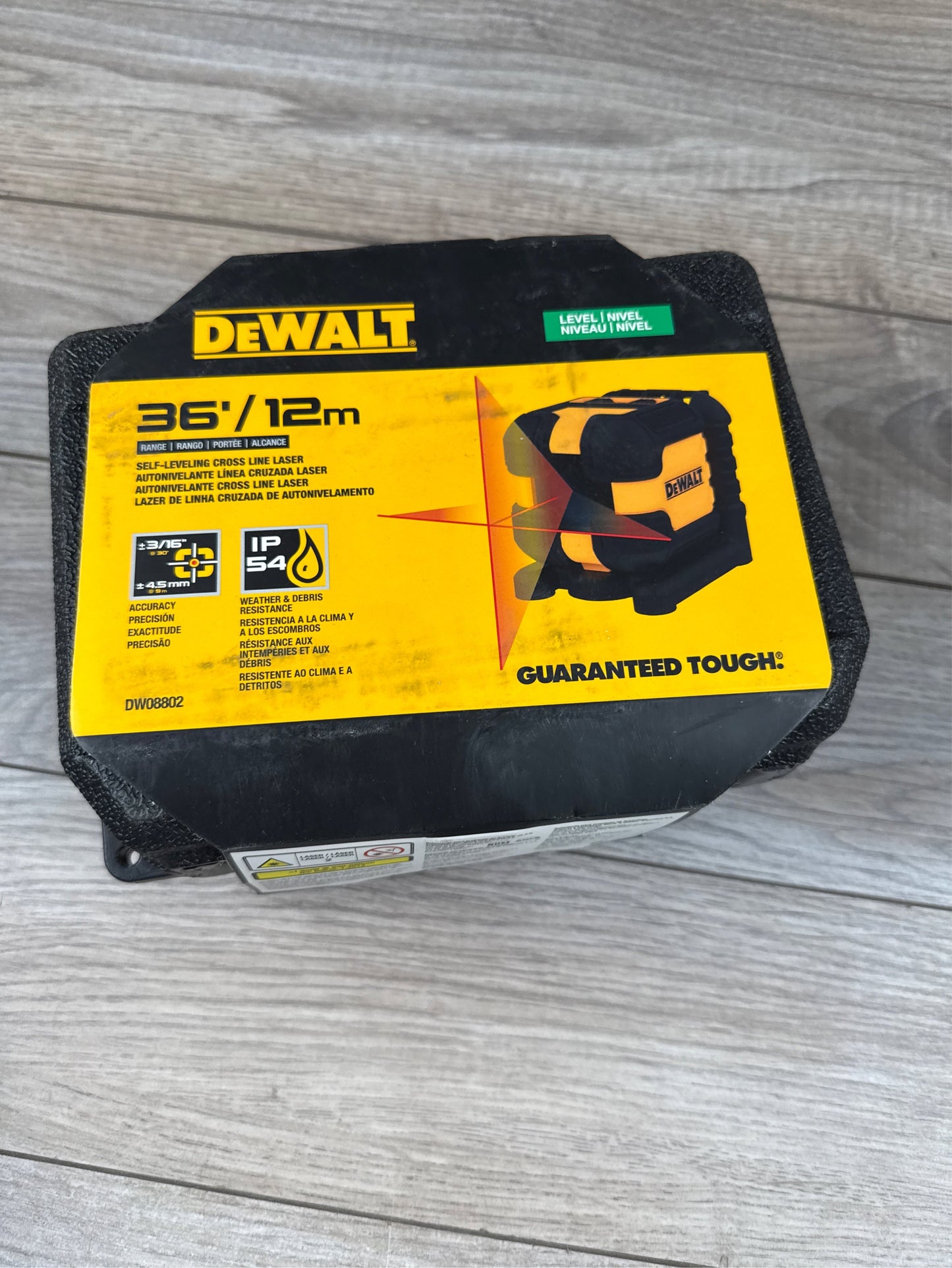DEWALT 40 ft Red Laser Level with Case