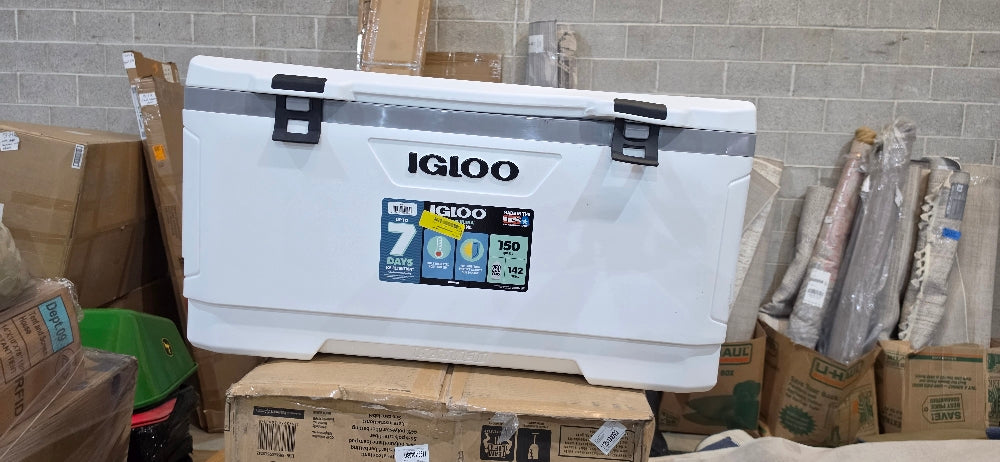 Igloo 150 QT Marine Ice Chest Cooler, White
