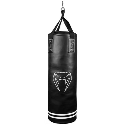 Venum 70 lb Punching Bag Kit – Black/White
