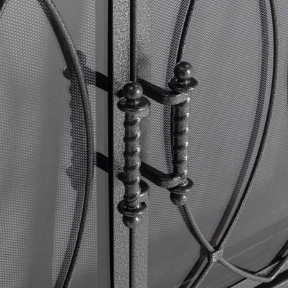 Pleasant Hearth Amherst Fireplace Glass Door