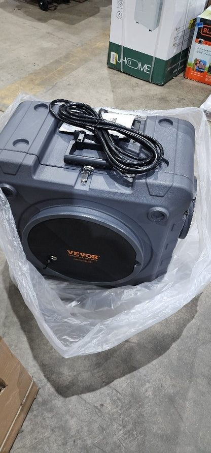 VEVOR Air Scrubber with 3-Stage Filtration, Stackable Negative Air Machine 550 CFM, Air Cleaner with MERV10, Carbon, H13 HEPA, for Home, Industrial and Commercial Use