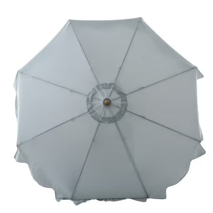 My Texas House 9ft Round Patio Umbrella, Blue