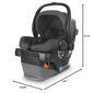 UPPAbaby Mesa V2 Infant Car Seat/Easy Installation/Innovative SmartSecure Technology