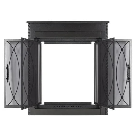 Pleasant Hearth Amherst Fireplace Glass Door