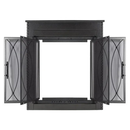 Pleasant Hearth Amherst Fireplace Glass Door