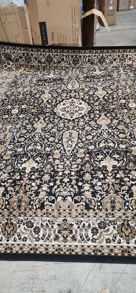 Gertmenian Vernon Indoor Rug - 8x10, Black