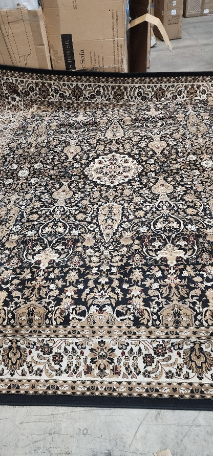 Gertmenian Vernon Indoor Rug - 8x10, Black