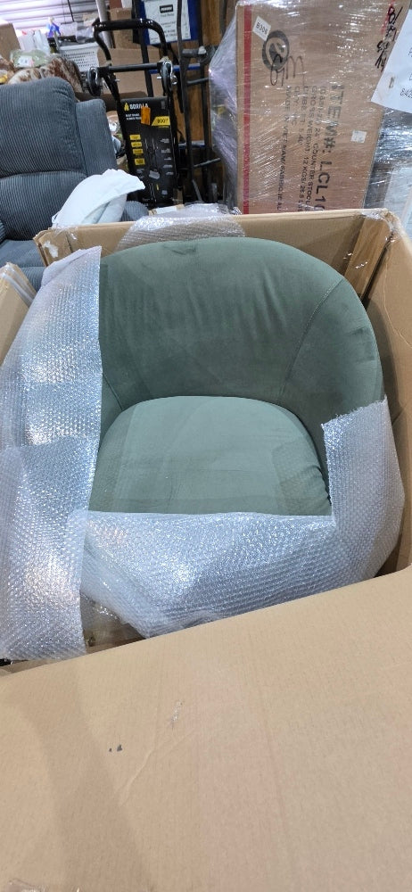 BHG Mira Olive Green Swivel Chair