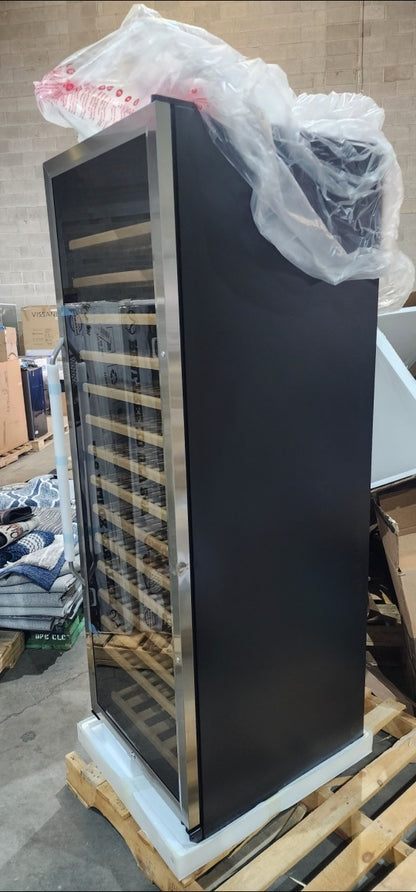 Lanbo 165 Bottle 24 Black Wine Cooler