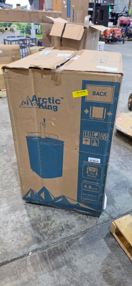 Arctic King Single Tap Kegerator, 4.9 cu ft