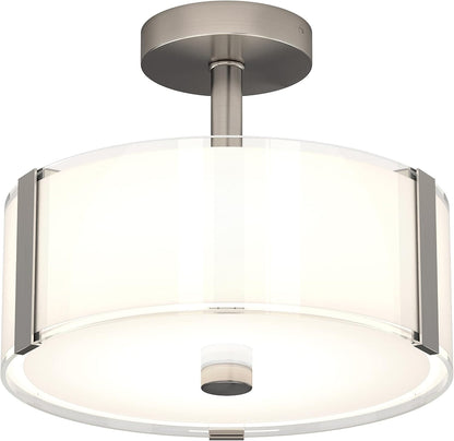 Artika SUB-C2 Subway SFM Semi-Flushmount, Chrome