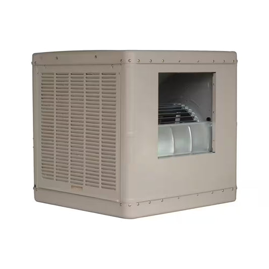 4600 CFM Side-Draft Wall/Roof Evaporative Cooler for 1700 sq. ft. (Motor Not Included)