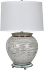 Crestview Collection CVAZP008 Lise Table Lamp Lighting, White