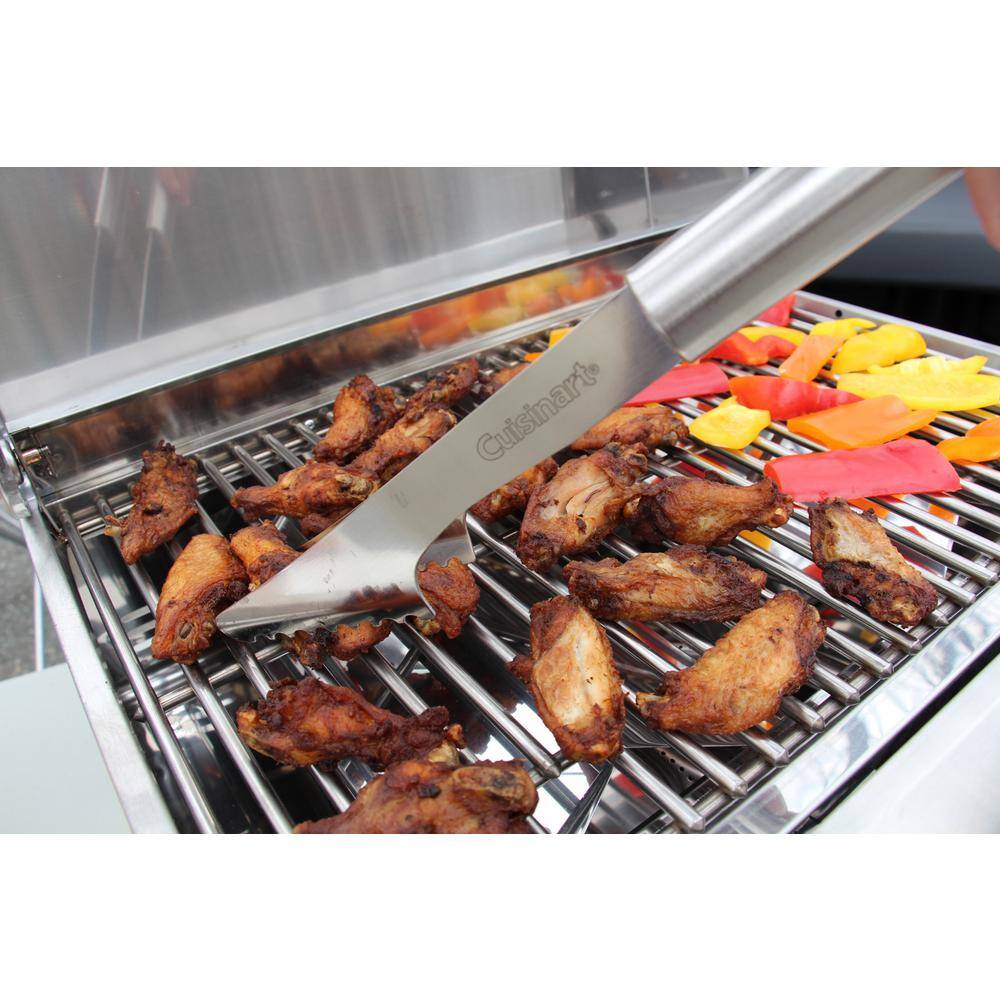 Portable Propane Tabletop Grill in Stainless Steel