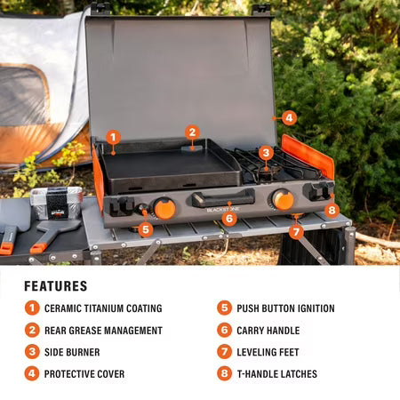 Blackstone Adventure Ready 14” Griddle + Burner