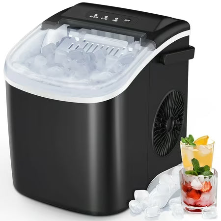 KISSAIR Countertop Ice Maker, 9 Cubes
