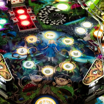 Wonderland Amusements Alice Pinball LED