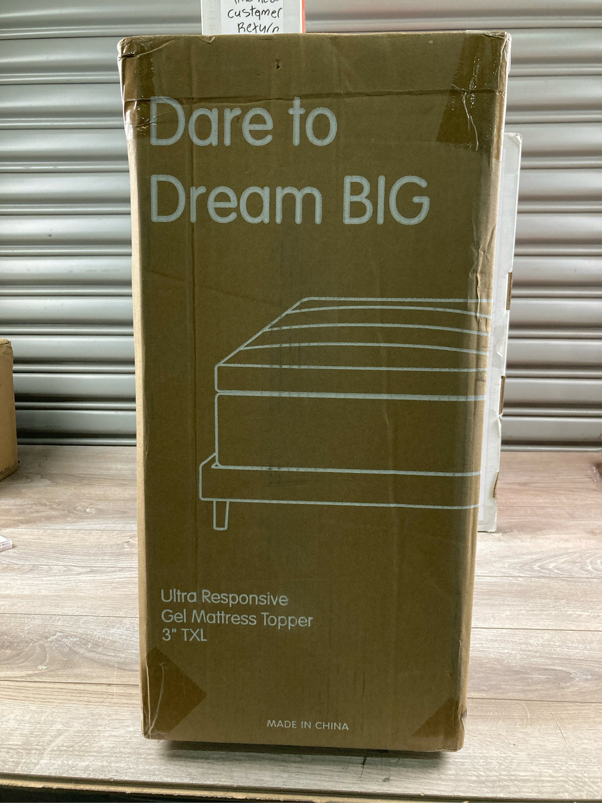 Allswell 3" Arctic Gel Mattress Topper Twin