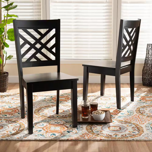 Caron Dark Brown Dining Chair