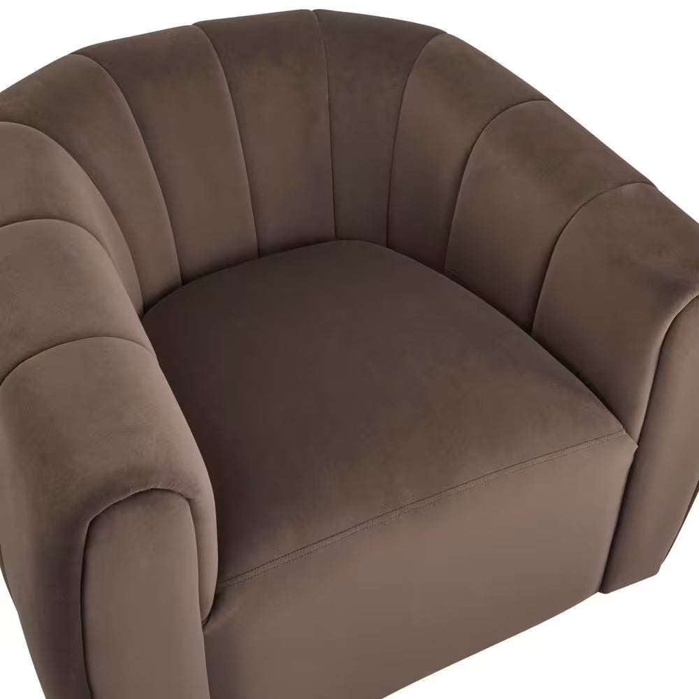 Smith Modern Velvet Swivel Chair