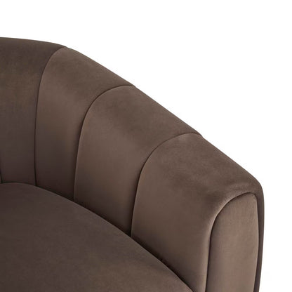 Smith Modern Velvet Swivel Chair
