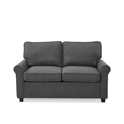 Addison 57 Dark Gray Polyester Twin Sofa Bed